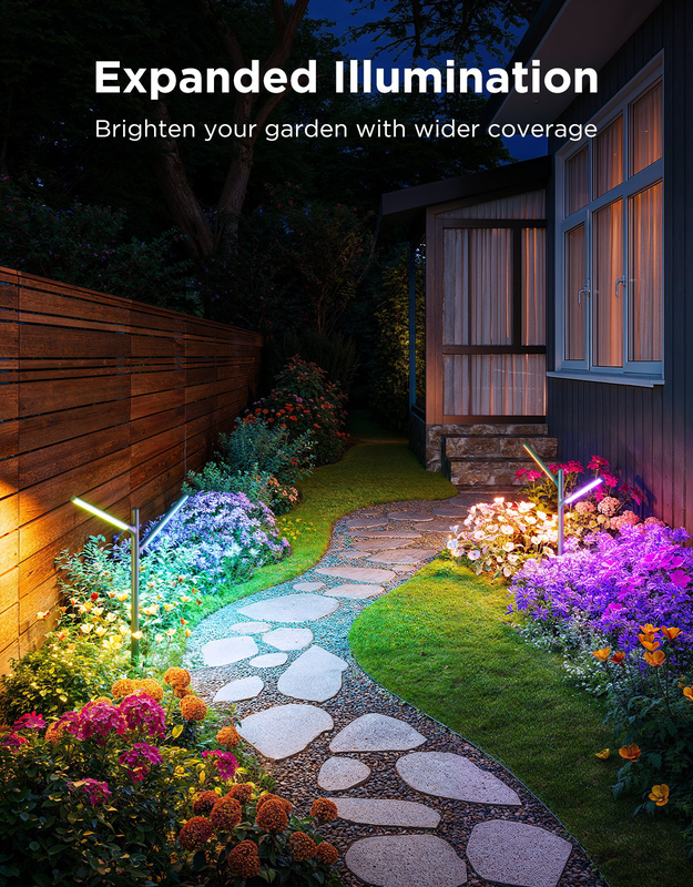 Govee outdoor smart garden light rgbicww h7086341, , medium-null