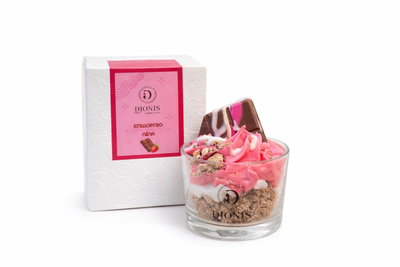 Lila pause candle, , medium