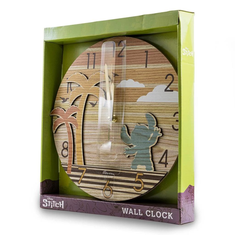Product image: Lilo & stitch sunset metal wall clock, , medium-null