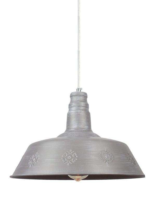 Sunlight 1xe27 (max. 40w) pendant light metal anthracite grey ø360xh1260mm, , medium-null