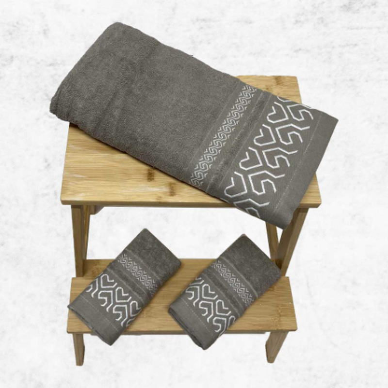 Product image: Towel set 3pcs zik-zak #t02-null