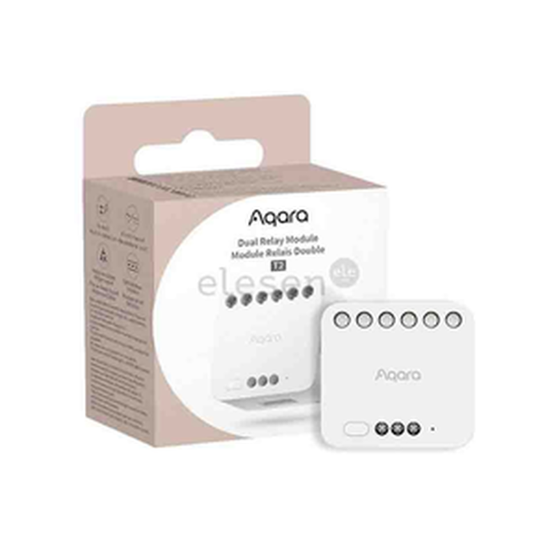 Dcm-k01 dual relay module t2, white aqara, , medium-null