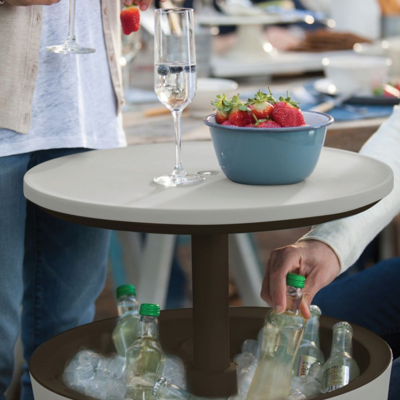 Product image: Keter cool bar 3σε1 τραπεζάκι & ψύκτης ποτών εξωτερικού χώρου με χωρητικότητα κάδου 30l, άσπρο, , medium-null