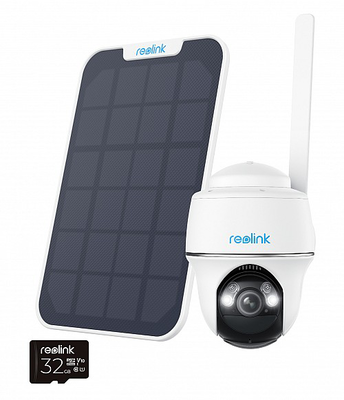 Solar camera reolink g430 5mp ptz (go pt plus) outdoor battery camera bundle includes solar panel 4G, , medium