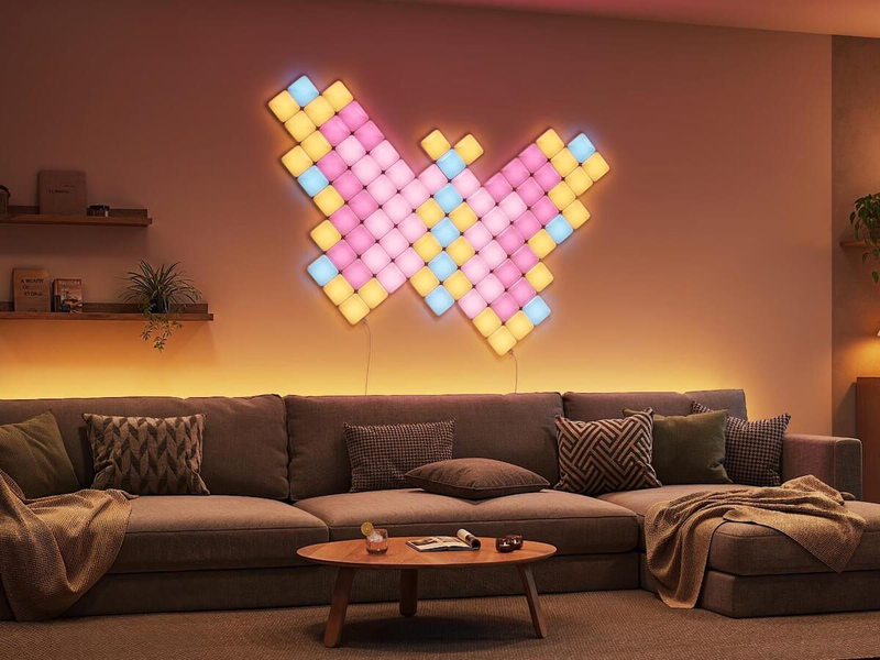 Product image: Govee gaming smart mini panel lights (10pcs), , medium-null