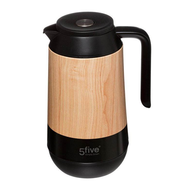 Κανάτα θερμός wood effect 1.0 lt 5five simply smart 179627, , medium-null