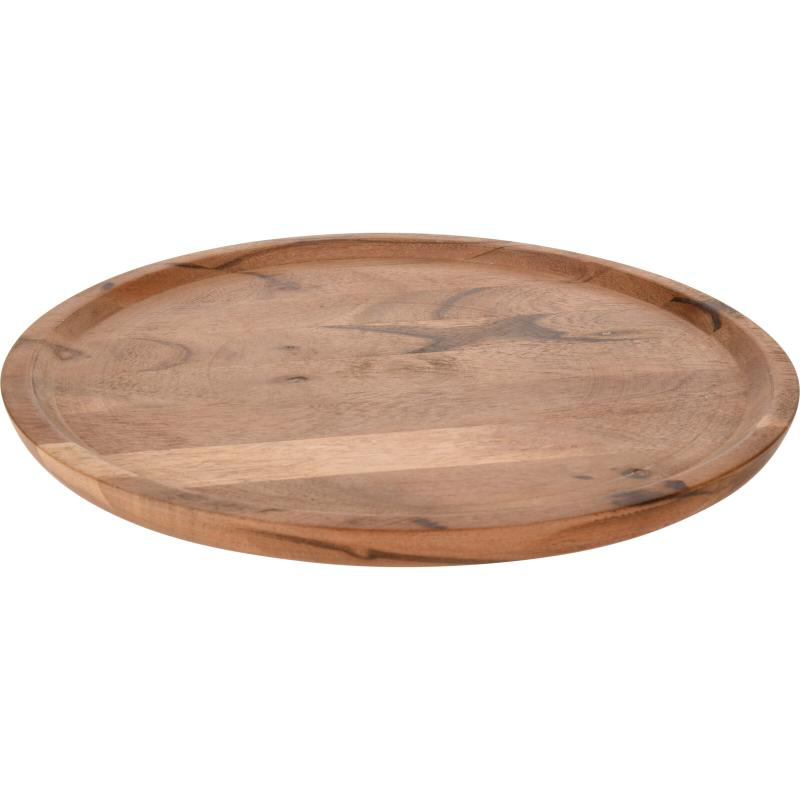 Wooden decorative plate 28cm, , medium image number null