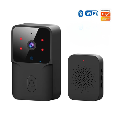 Ασύρματο κουδούνι θυροτηλέφωνο / Wi-Fi doorbell tuya / με alexa google και tuya app, , medium