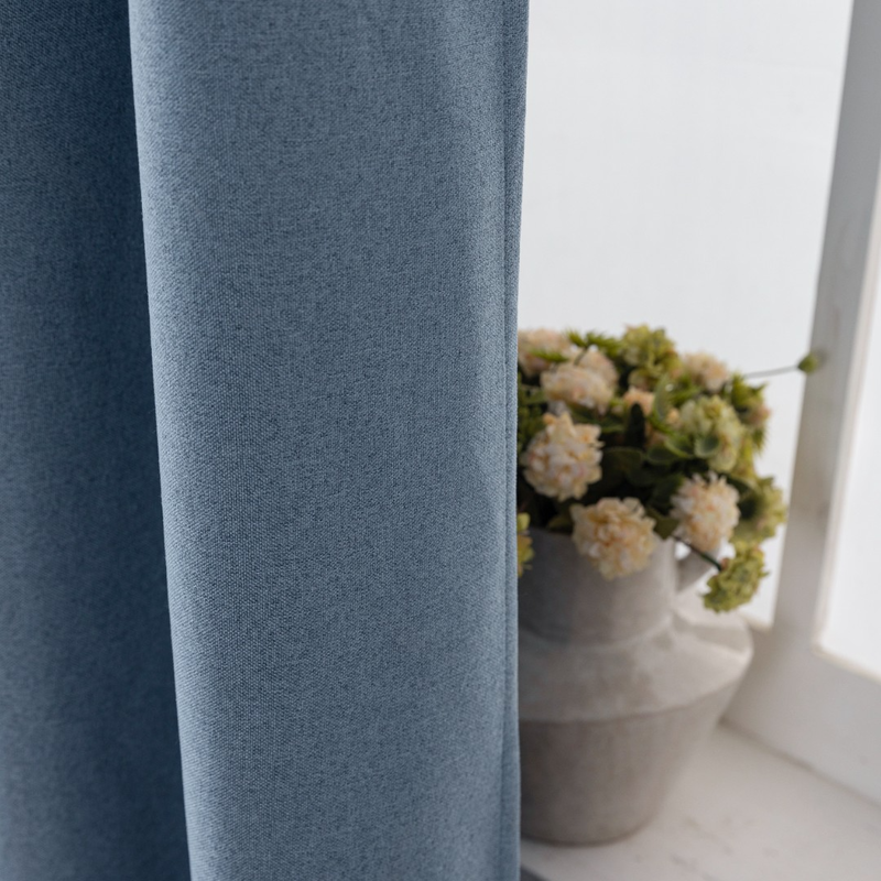 Curtain ready with tressa-270x270cm 100 blackout #6010-null