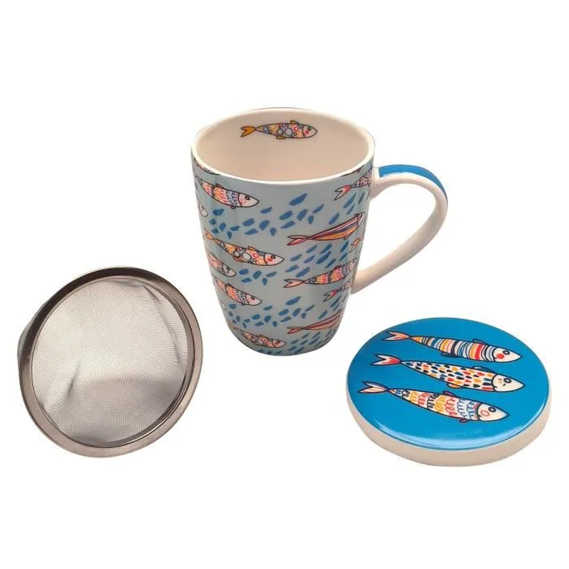 Porcelain mugs with owl design image number null