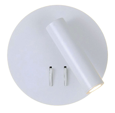 Sunlight 'aletta' led 3w+5w wall light white 500lm 3000k ø140xh130mm