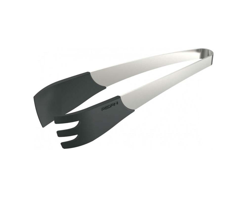 Pedrini salad tongs stainless steel with nylon handles, , medium image number null