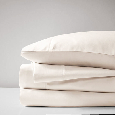 Ionion solids pillowcases 2pcs set 52x72+22cm ivory, , medium