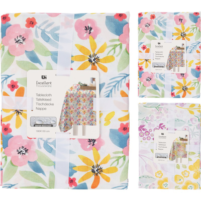 Tablecloth linen look - assorted colors, , medium