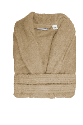 Sensia bathrobe s/m beige 400gsm