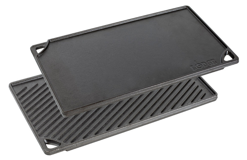 Lodge cast iron reversible griddle/grill (42,5x24,1cm), , medium image number null