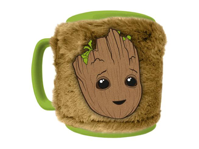Pyramid groot fuzzy mug, , medium
