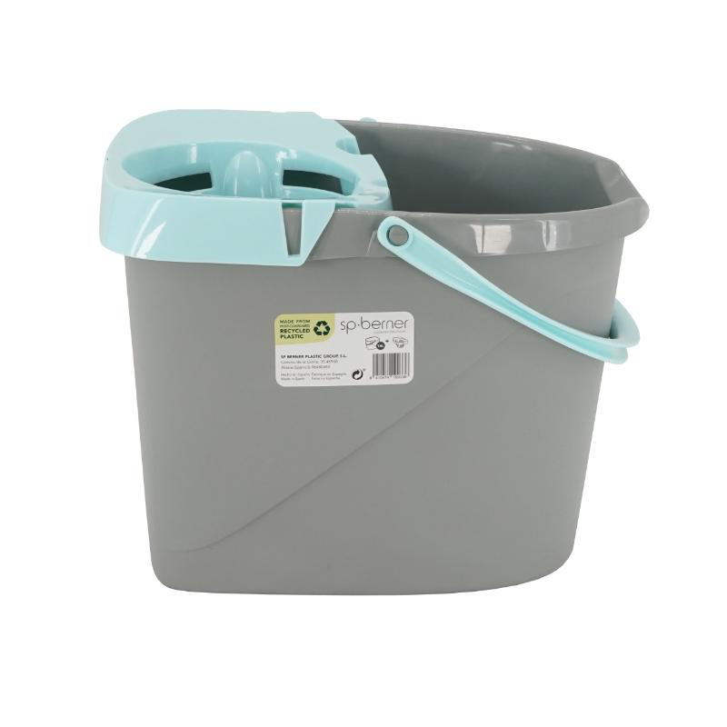 Mop bucket oval 14l - grey, , medium-null