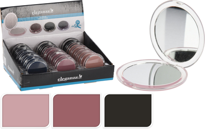 Mirror round double sided 4 assorted colors, , medium