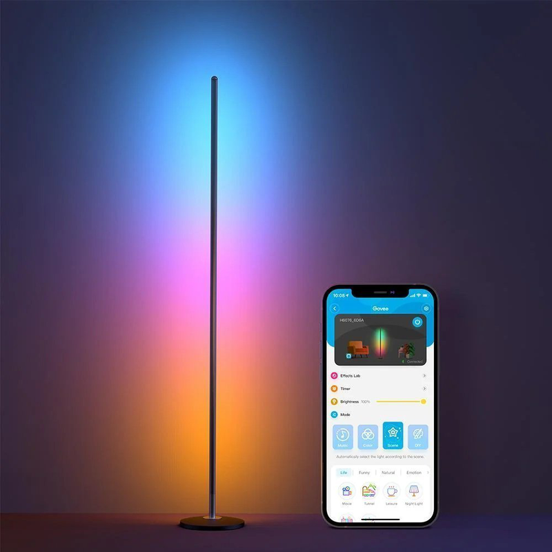 Product image: Govee rgbicw smart corner floor lamp, , medium-null