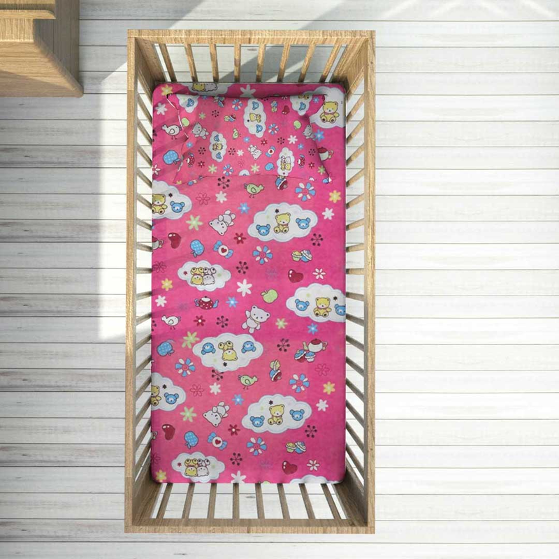 Winter baby crib bed sheet set #wbs31-null