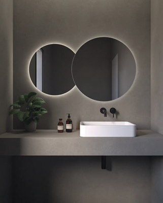 Double eye mirror, , medium