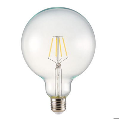Sunlight 'filament' led 8w g95 lamp e27 800lm 6000k clear, , medium