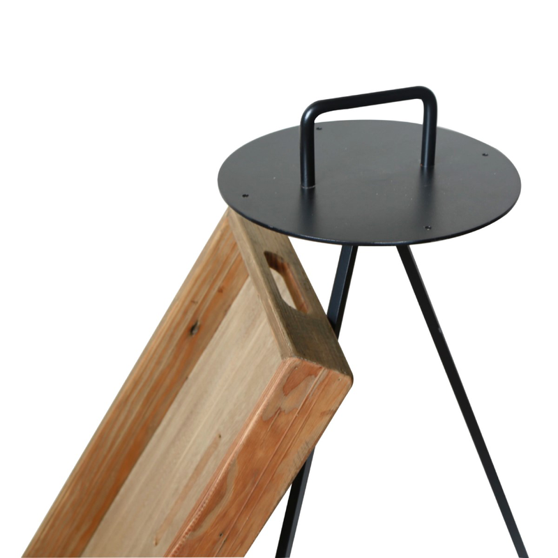 2 in 1 wooden tray and table, , medium image number null