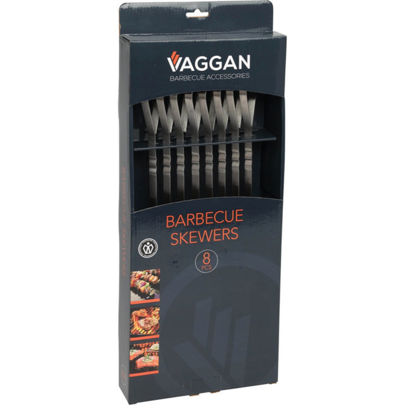 Vaggan bbq skewer 41cm 8pcs, , medium-null