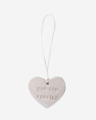 Heart / ceramic charm, , medium