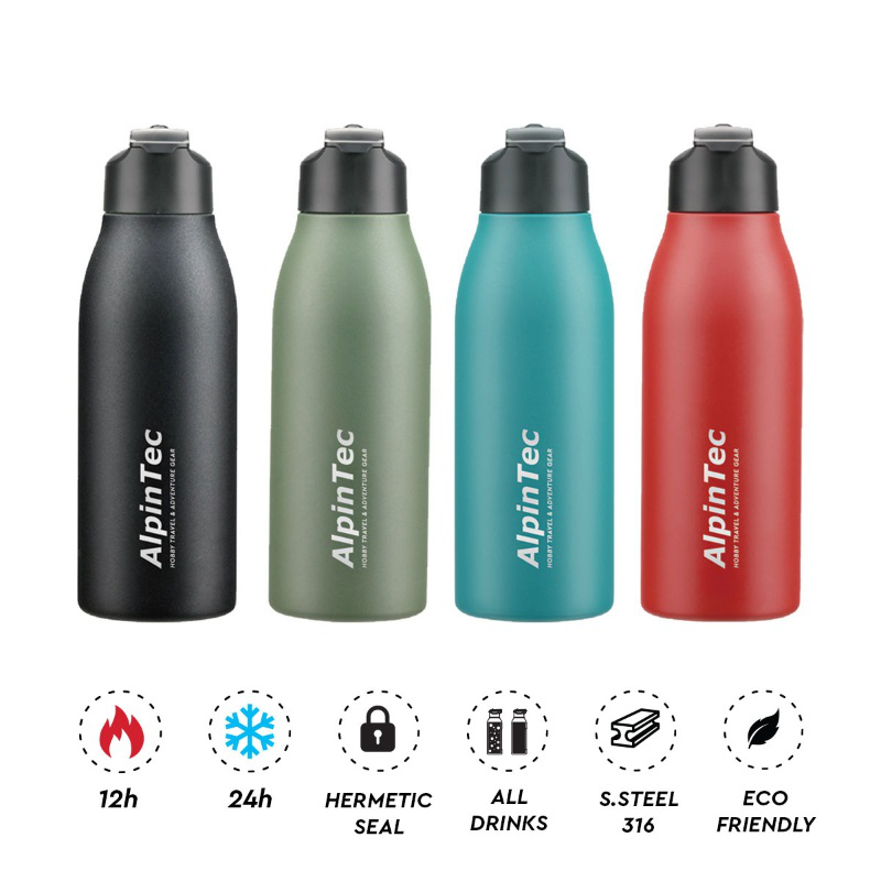 Product image: Alpin flask fellow 600ml - green-null