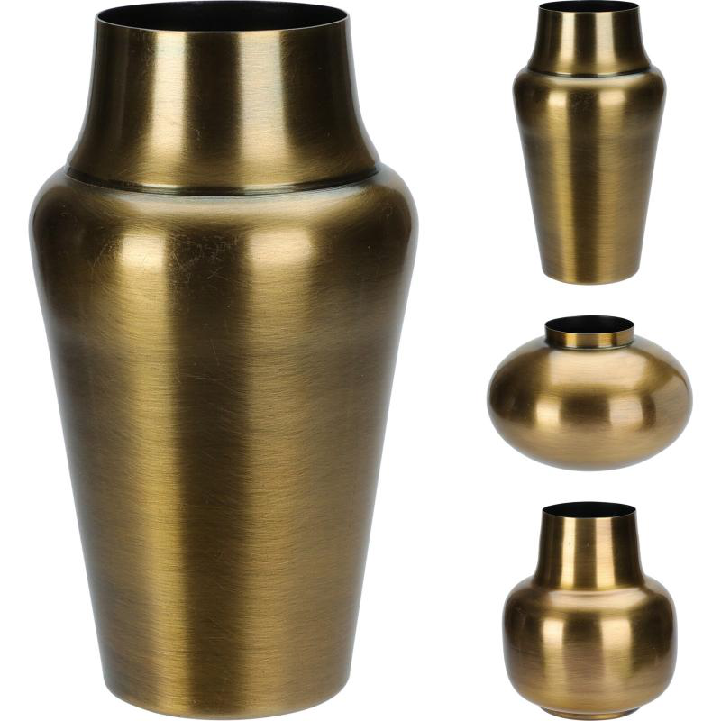 Product image: Vase 3ass gold, , medium-null