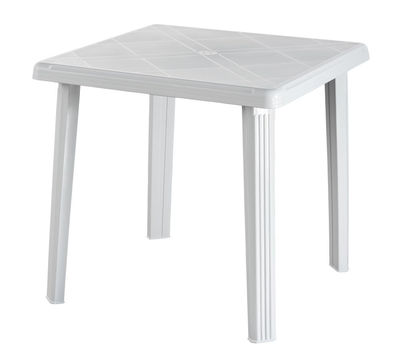Idea rodi τραπεζακι 75x75cm λευκο, , medium