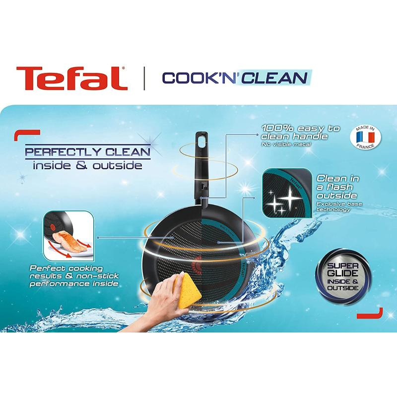 Tefal cook n clean frypan 32cm, , medium image number null