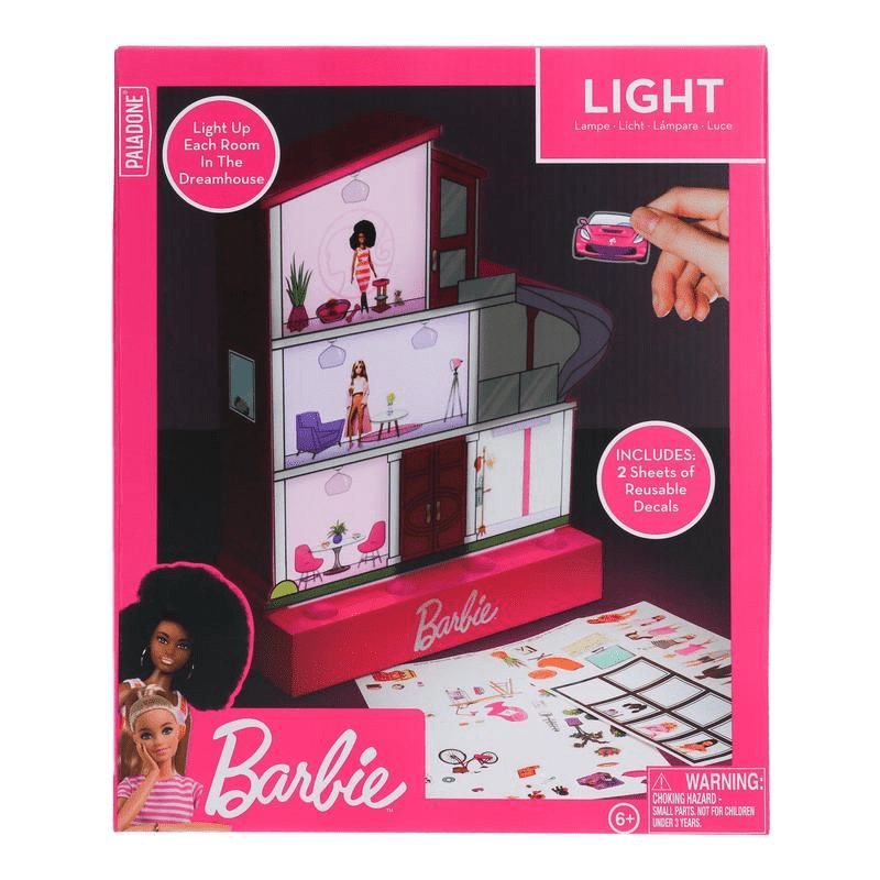 Barbie dreamhouse light with stickers, , medium-null