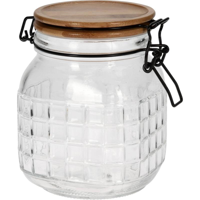 Storage jar glass 1100ml, , medium