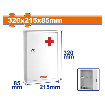 Wadfow medical cabinet 320x215x85mm (wyyx4501), , medium
