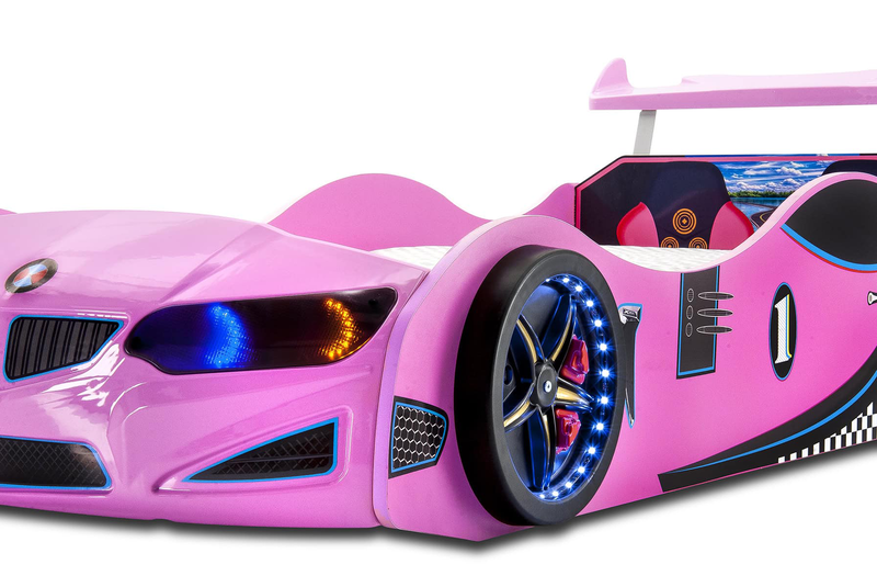 Product image: Cb1001 – gti eco race car bed /+ extras/- white-null