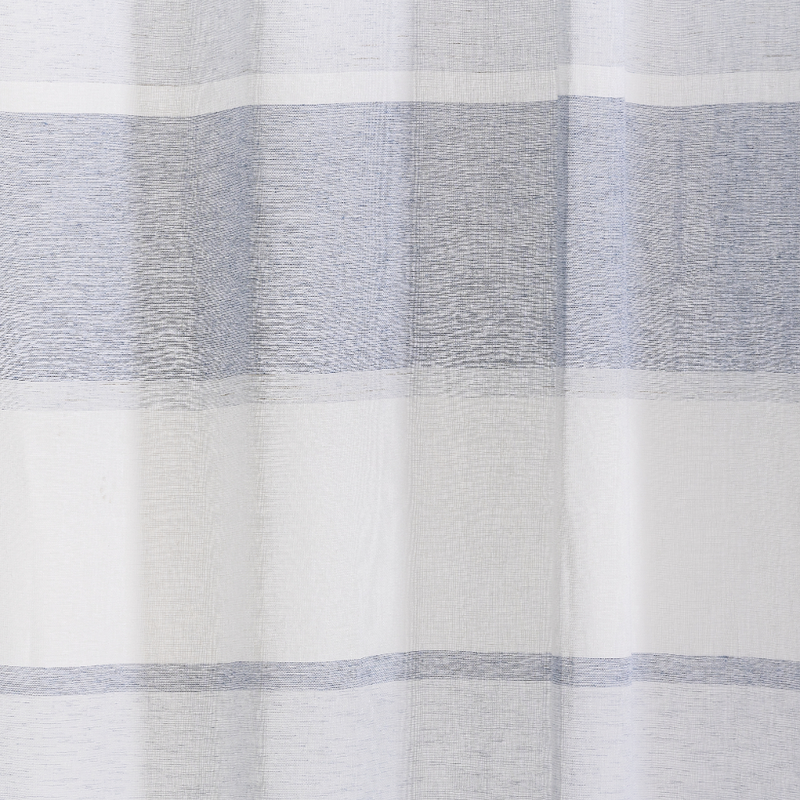 Easy home drum curtain with rings 140x260cm - blue, , medium-null