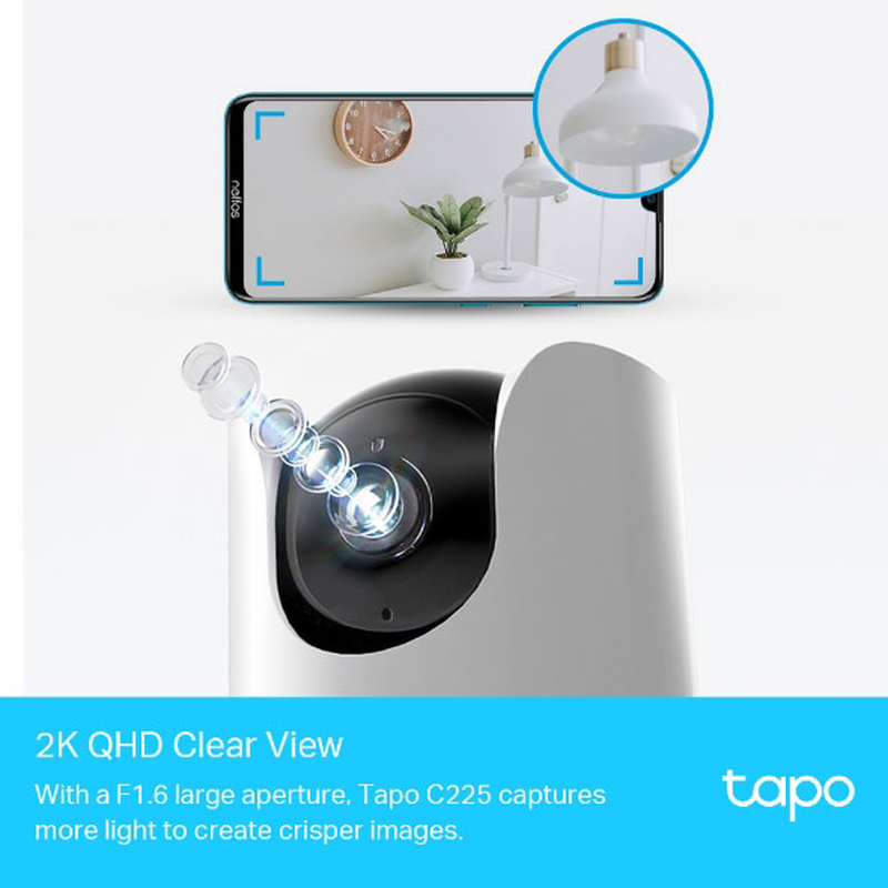 Tp-link tapo c225 pan/tilt security Wi-Fi camera, , medium-null