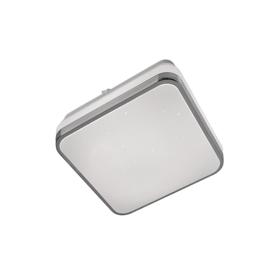 Linden ceiling light square led 72w silver