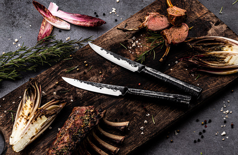Forged brute set of 4pc steak knives, , medium image number null