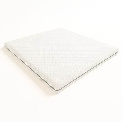 Double topper 180x200 | memory foam 9 zones | 10 cm | removable cover | made in italy, , medium