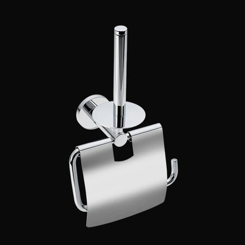 Product image: Sigma double toilet roll holder with lid, , medium-null