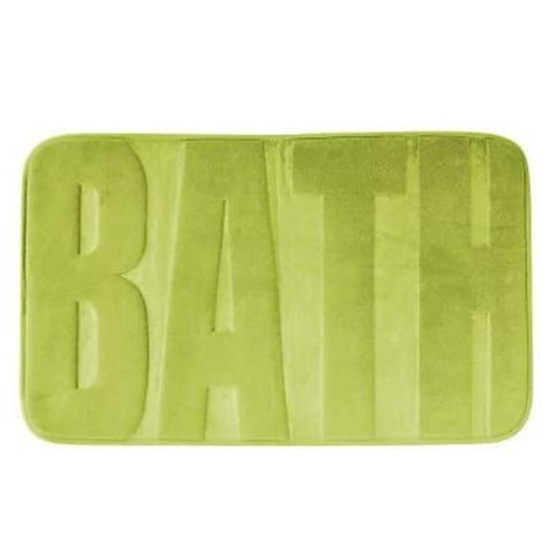 Inter ceramic bathroom mat green 50x70cm-null