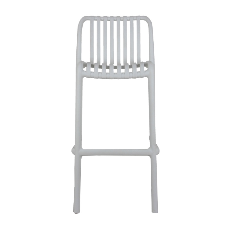 Angelic outdoor bar stool 65cm - white, , medium-null