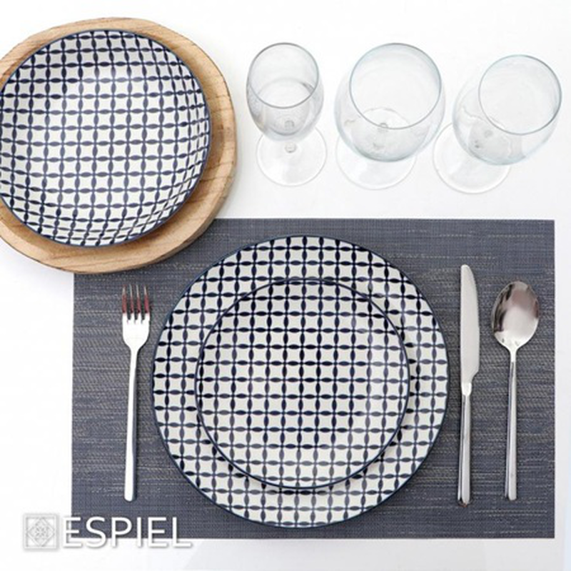 Espiel placemat blue 45x30cm, , medium-null