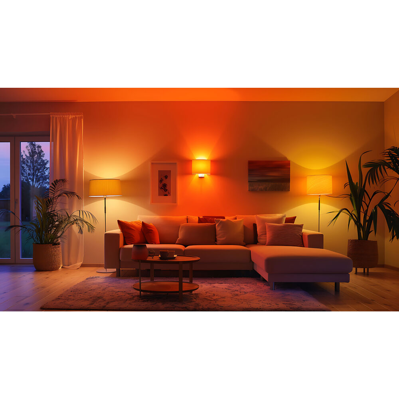 Smart led bulb white & color-null
