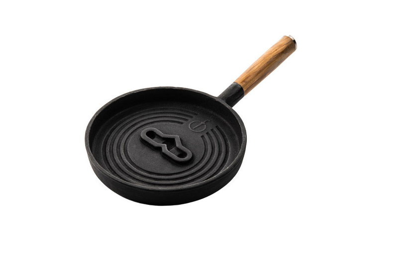 Forged churrasco cast iron serving pan, , medium-null