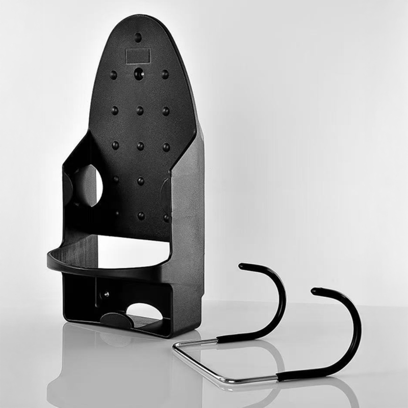 Life upright wall mounted support base for iron - black, , medium-null